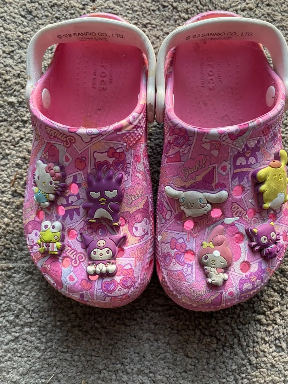 💖Little Elle's Closet💖 Crocs Hello Kitty and Friends - 10US